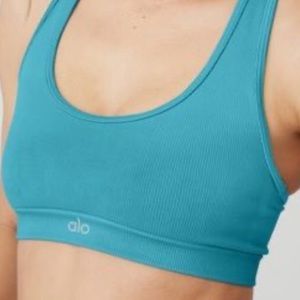 Alo Yoga Seamless ribbed bra
